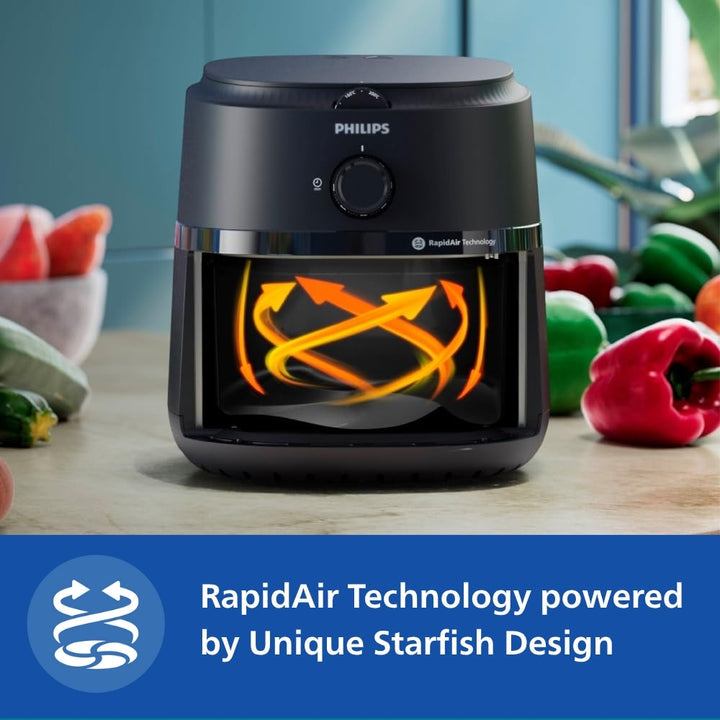 Philips 4.2 Litre Airfryer with Rapid Air Technology - NA120/00