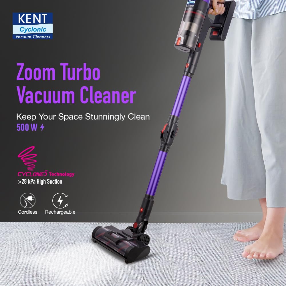 KENT Zoom Turbo Cordless Vacuum Cleaner