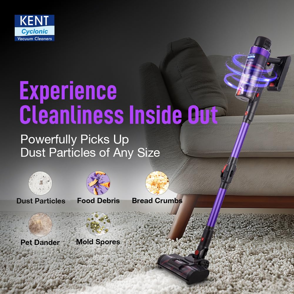 KENT Zoom Turbo Cordless Vacuum Cleaner