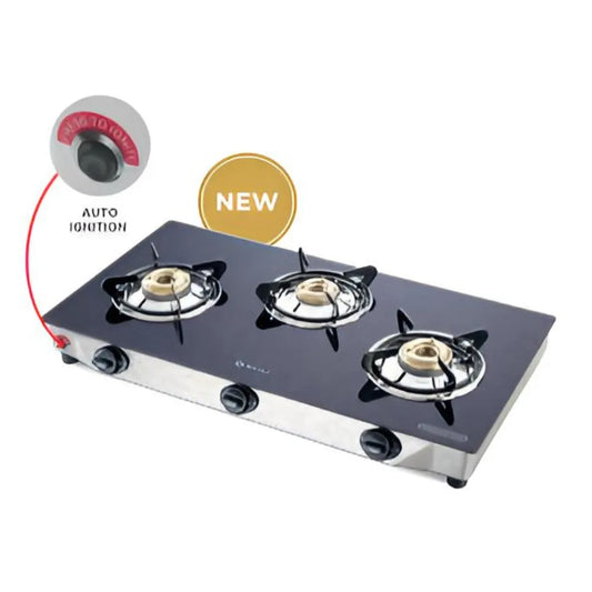 Bajaj Glass Top Gas Stove CGX3 ECO – AI