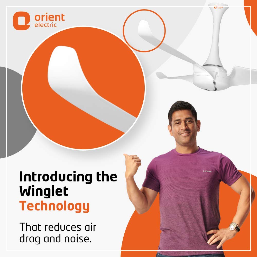 Orient Aero Series Ceiling Fan Aerocool