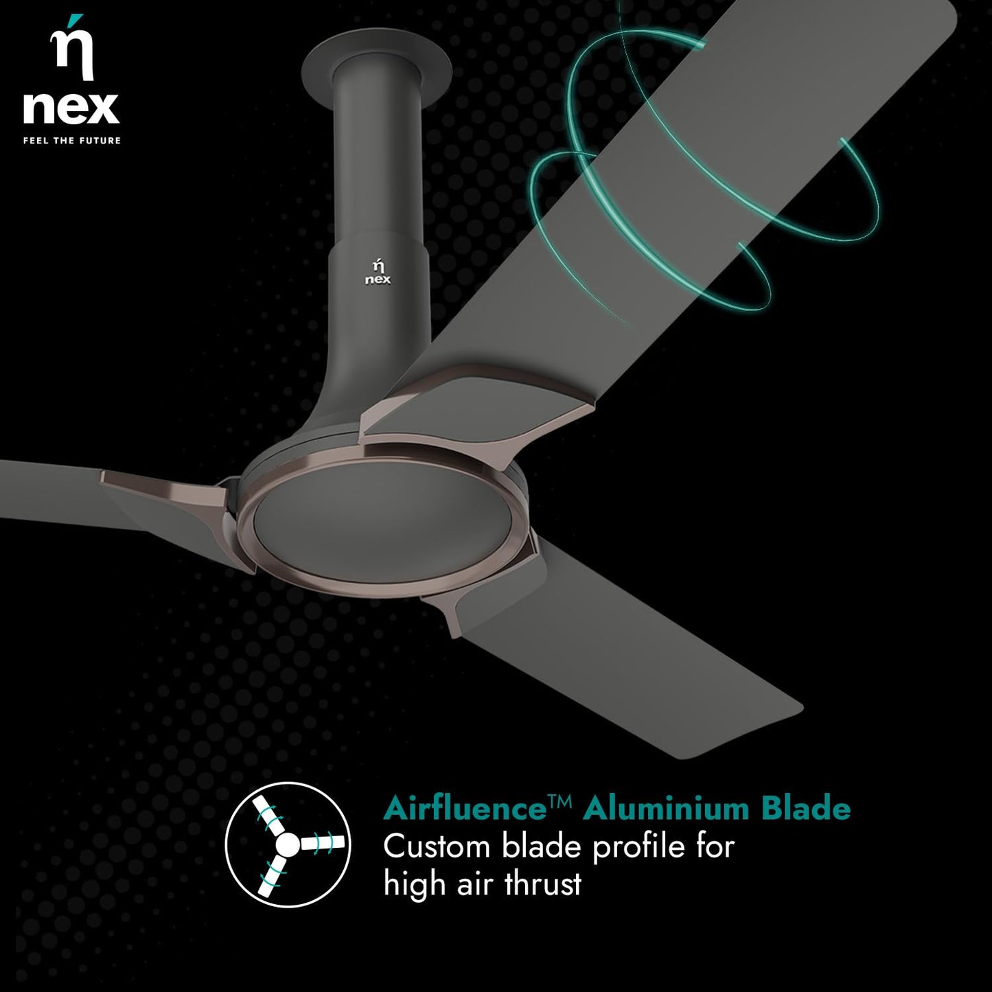 Nex by Bajaj Ceiling Fan Glyde A50