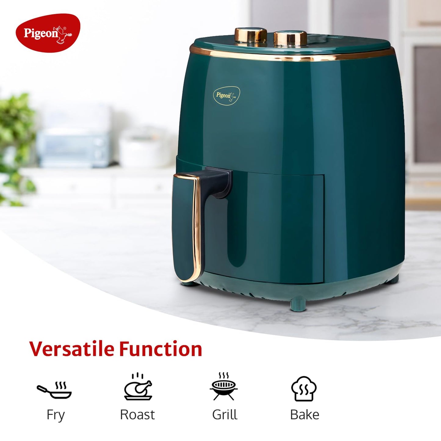 Pigeon Healthifry Manual Air Fryer 4.2L