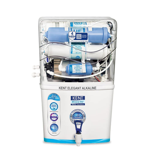 Kent Elegant Alkaline RO+UF+TDS Controller+UV in Tank+Alkaline