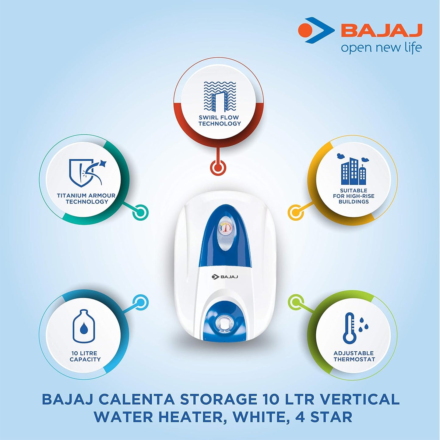 Bajaj Storage Water Heater Calenta