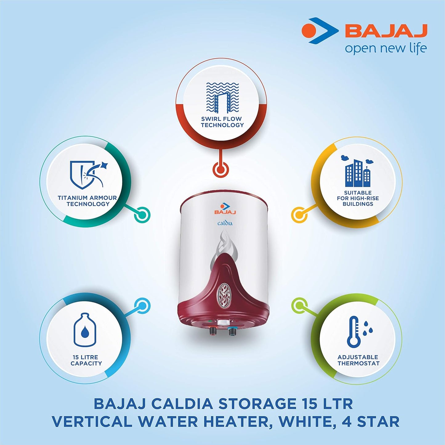 Bajaj Storage Water Heater Caldia