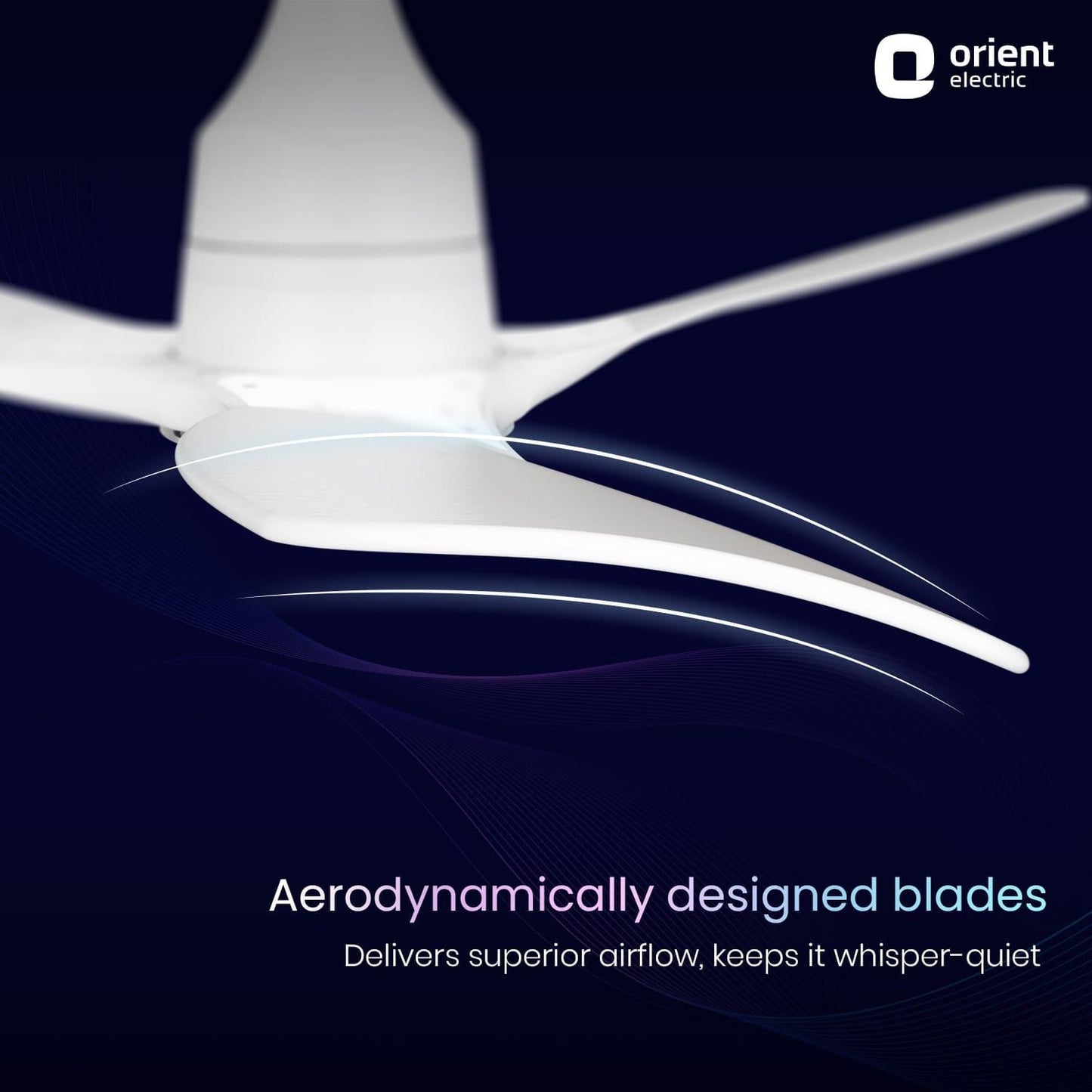 Aerosense Smart BLDC Ceiling Fan Underlight Ash Wood