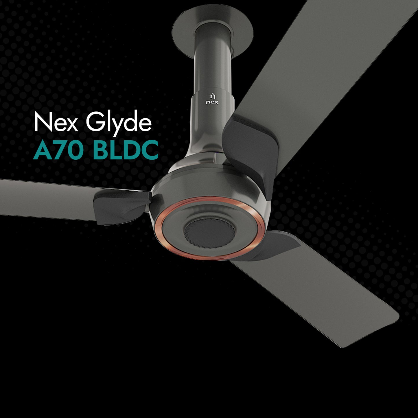 Nex by Bajaj BLDC Ceiling Fan A70 with Remote