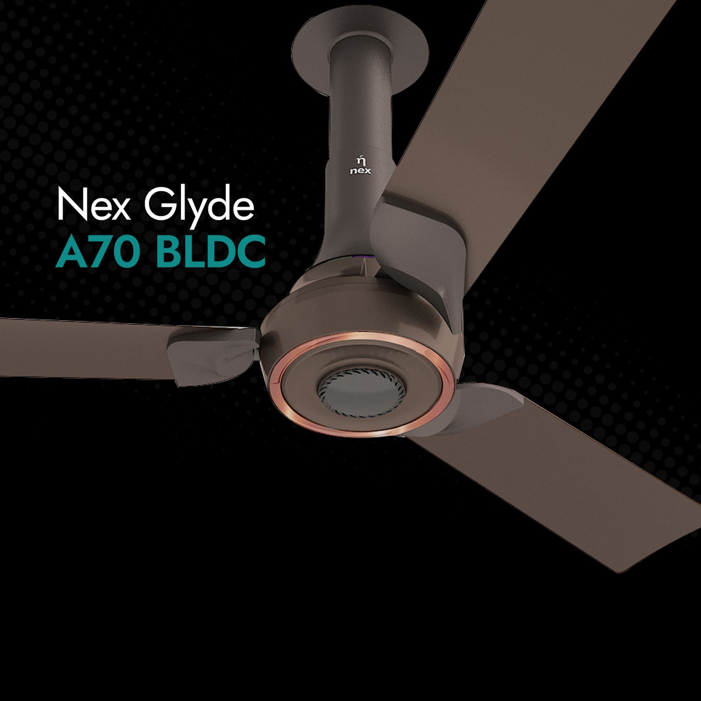 Nex by Bajaj BLDC Ceiling Fan A70 with Remote