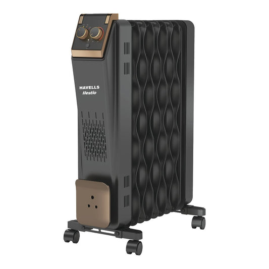 Hestio 9 Wave Fins Oil Filled Room Heater